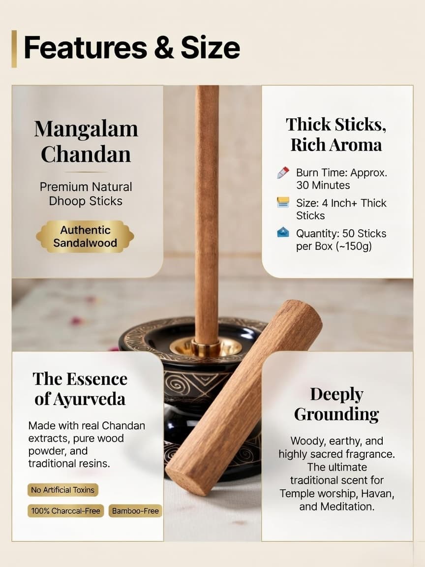 Mangalam Chandan Dhoop Sticks 2