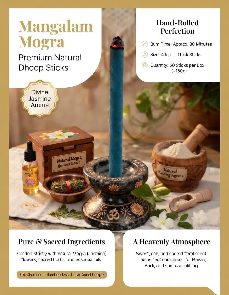 Mangalam Mogra Dhoop Sticks 2